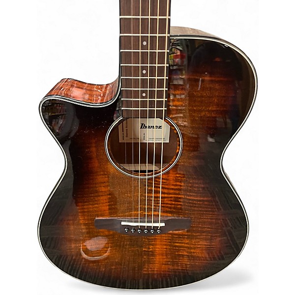 Used Ibanez AEG70L-TIH 2 Color Sunburst Acoustic Electric Guitar