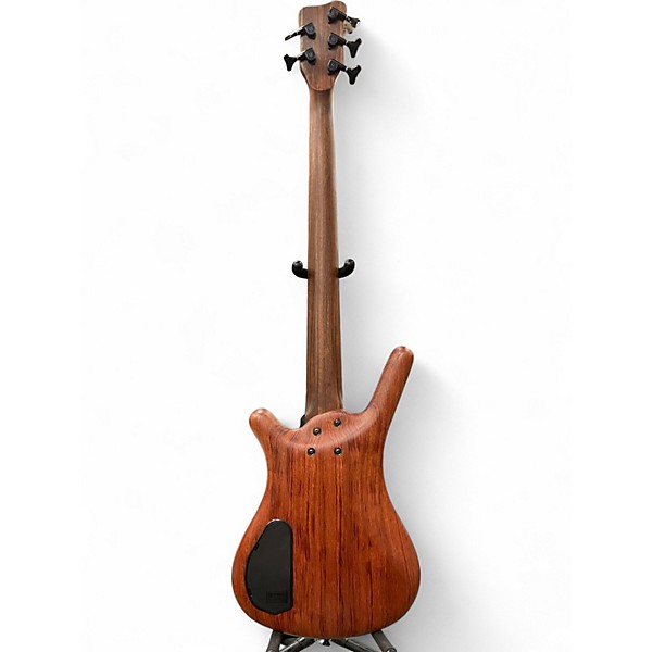 Used Warwick Corvette 5 String Natural Electric Bass Guitar