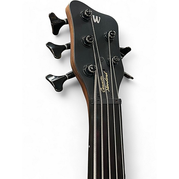 Used Warwick Corvette 5 String Natural Electric Bass Guitar