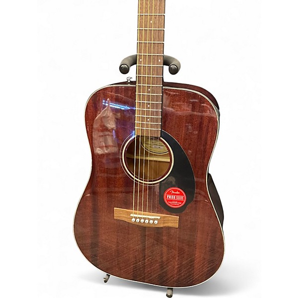 Used Fender CD60 Mahogany Mahogany Acoustic Guitar