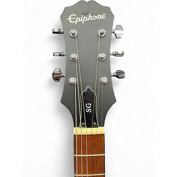 Used Epiphone SG Candy Apple Red Solid Body Electric Guitar