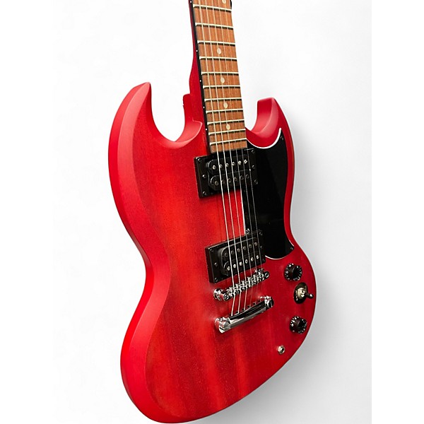 Used Epiphone SG Candy Apple Red Solid Body Electric Guitar
