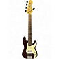 Used 2000 Squier Standard Precision Bass V Special Purple Electric Bass Guitar thumbnail