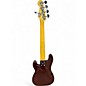 Used 2000 Squier Standard Precision Bass V Special Purple Electric Bass Guitar