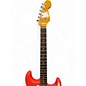 Used Fender american vintage 2 stratocaster Fiesta Red Solid Body Electric Guitar