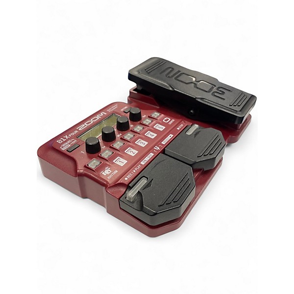 Used Zoom B1X Four Bass Effect Pedal