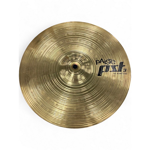 Used Paiste 14in PST3 Hi Hat Pair Cymbal