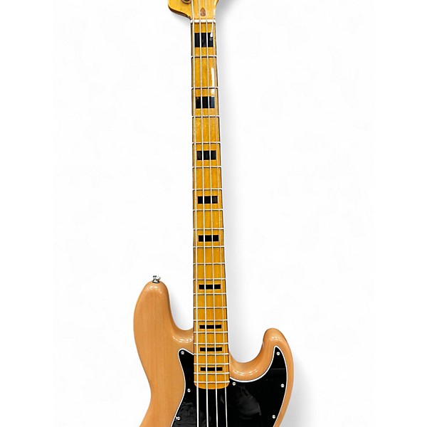 Used Squier Classic Vibe '70s Jazz Bass Natural Electric Bass Guitar