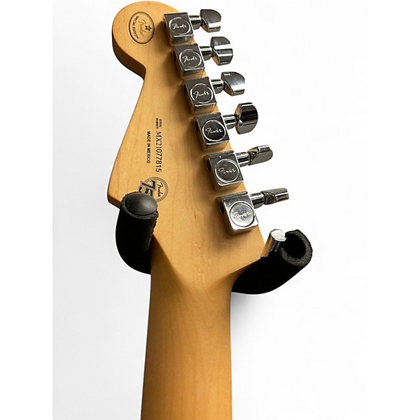 Used Fender SPECIAL EDITION PLAYER STRATOCASTER Black Solid Body Electric Guitar