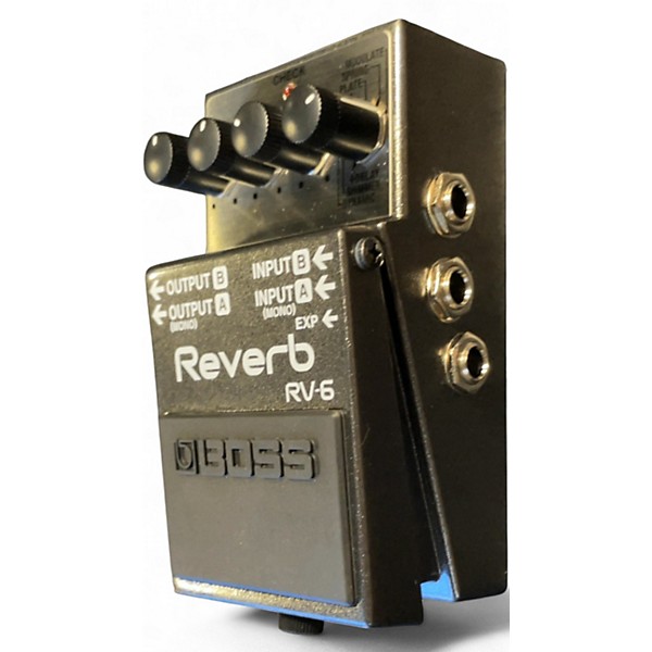 Used BOSS RV-6 Reverb Effect Pedal