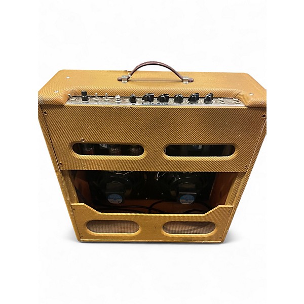 Vintage 1958 Fender 1958 bassman tweed 4x10 Tube Guitar Combo Amp