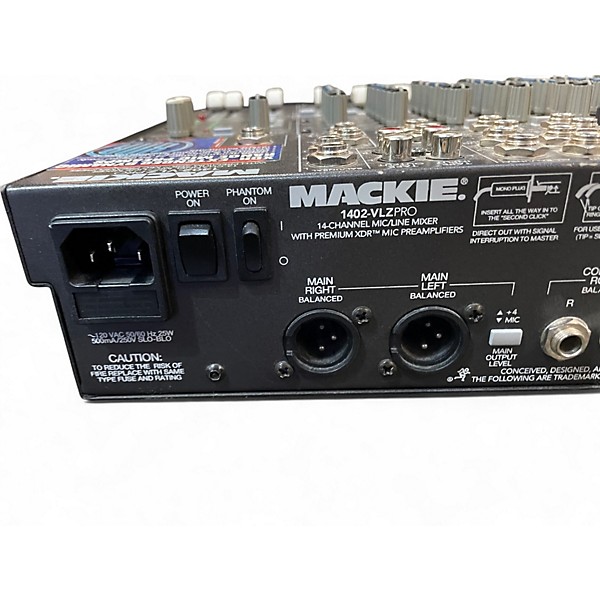 Used Mackie 1402VLZ PRO Unpowered Mixer