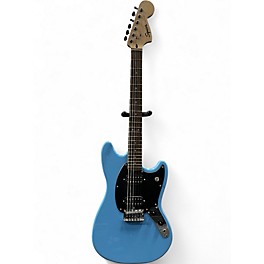 Used Squier Bullet Mustang HH Blue Solid Body Electric Guitar