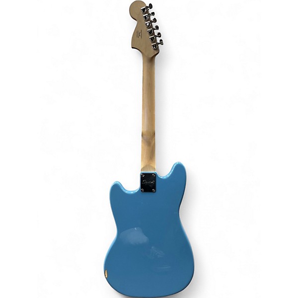 Used Squier Bullet Mustang HH Blue Solid Body Electric Guitar