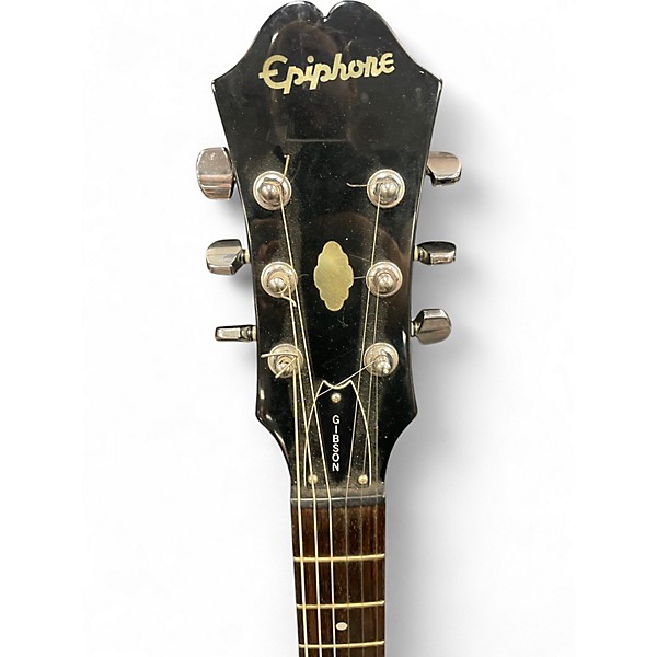 Used Epiphone Dot Ebony Hollow Body Electric Guitar