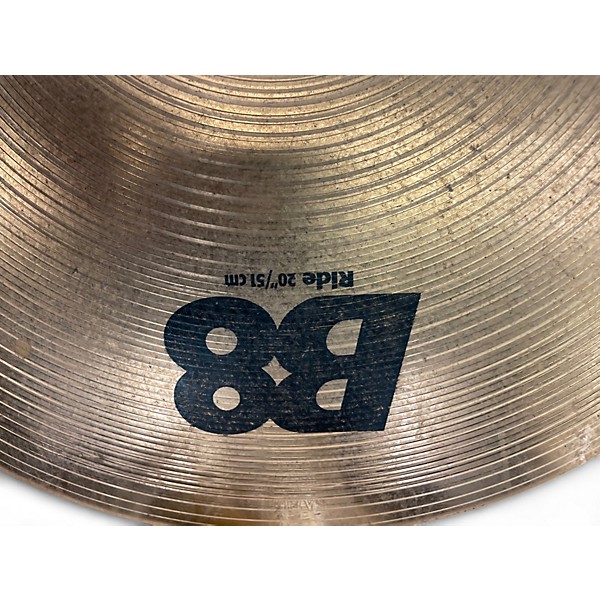 Used SABIAN 20in B8 Ride Cymbal
