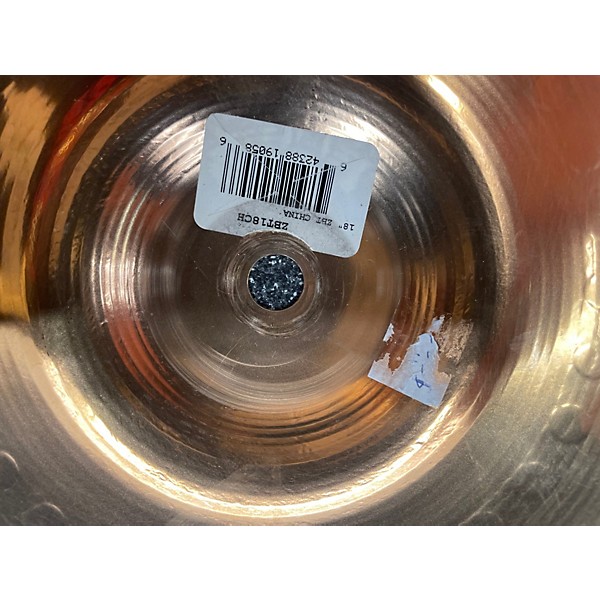 Used Zildjian 18in ZBT China Cymbal