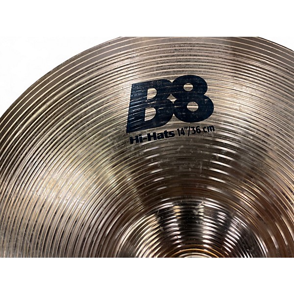Used SABIAN 14in B8 Hi Hat Pair Cymbal