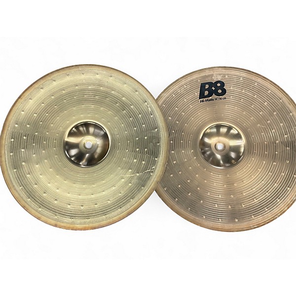 Used SABIAN 14in B8 Hi Hat Pair Cymbal