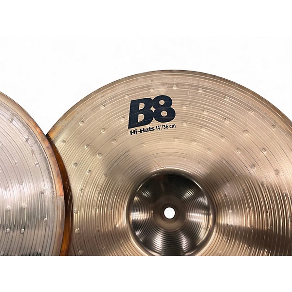Used SABIAN 14in B8 Hi Hat Pair Cymbal