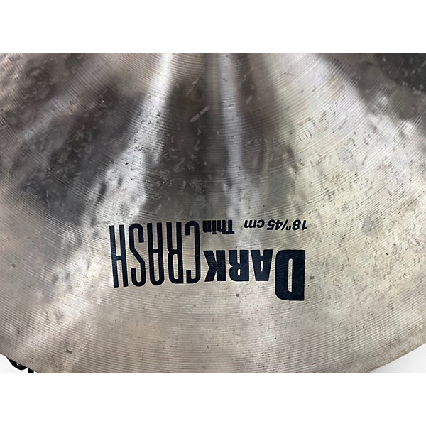 Used Zildjian 18in K Dark Crash Cymbal