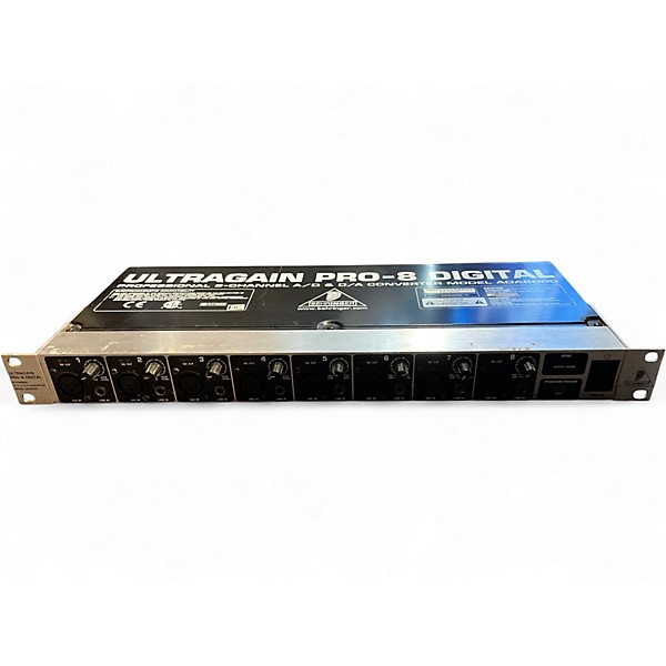 Used Behringer ADA8000 Ultragain Pro 8 Audio Converter