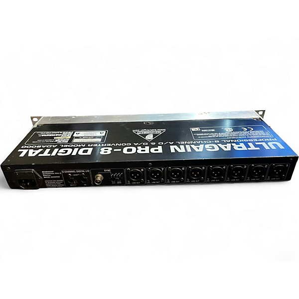 Used Behringer ADA8000 Ultragain Pro 8 Audio Converter