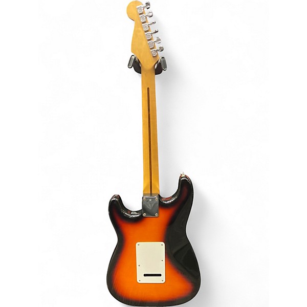 Used Fender Standard Stratocaster 3 Tone Sunburst Solid Body Electric Guitar