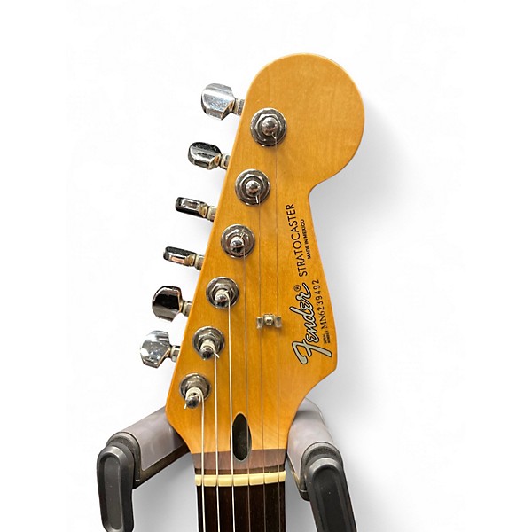 Used Fender Standard Stratocaster 3 Tone Sunburst Solid Body Electric Guitar