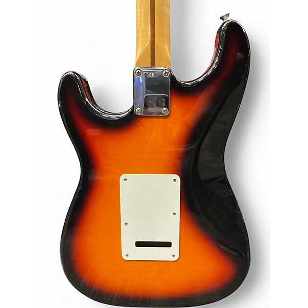 Used Fender Standard Stratocaster 3 Tone Sunburst Solid Body Electric Guitar