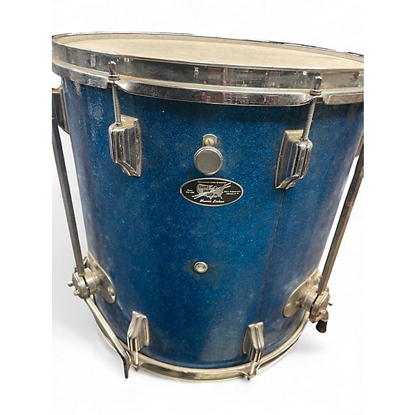 Used Rogers 4 Piece Holiday Blue Drum Kit
