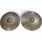 Used Pearl 14in misc hi hat pair Cymbal thumbnail