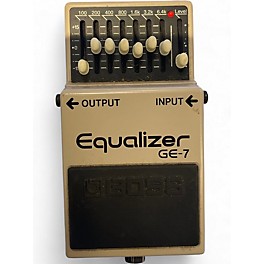 Used BOSS GE7 Equalizer Pedal