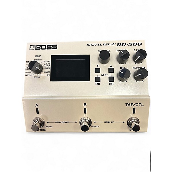 Used BOSS DD500 Digital Delay Effect Pedal