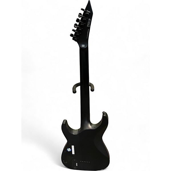 Used ESP LTD MH1000 Deluxe Black Solid Body Electric Guitar