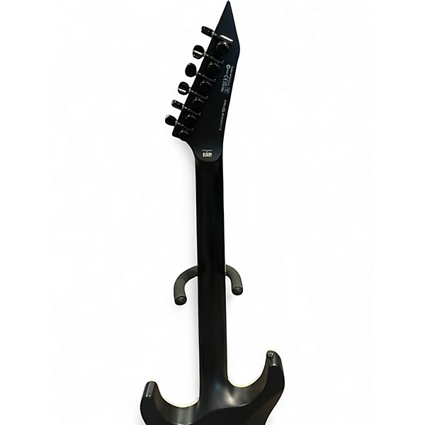 Used ESP LTD MH1000 Deluxe Black Solid Body Electric Guitar