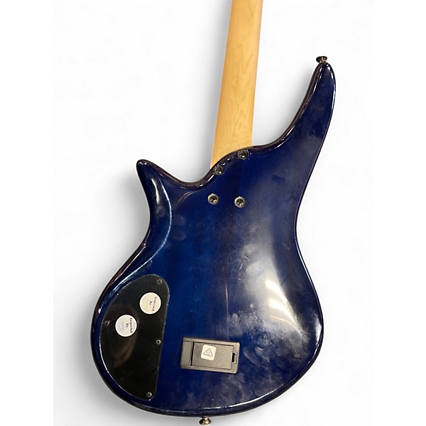 Used Jackson X Series Spectra SBXQ IV Blue Burst Electric Bass Guitar