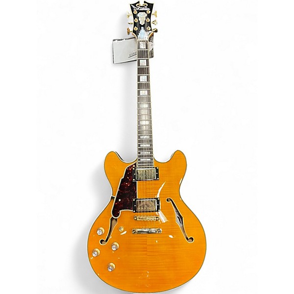 Used D'Angelico Excel Natural Hollow Body Electric Guitar