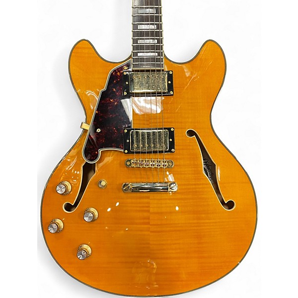 Used D'Angelico Excel Natural Hollow Body Electric Guitar