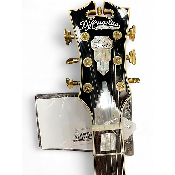 Used D'Angelico Excel Natural Hollow Body Electric Guitar