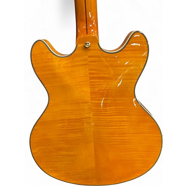 Used D'Angelico Excel Natural Hollow Body Electric Guitar