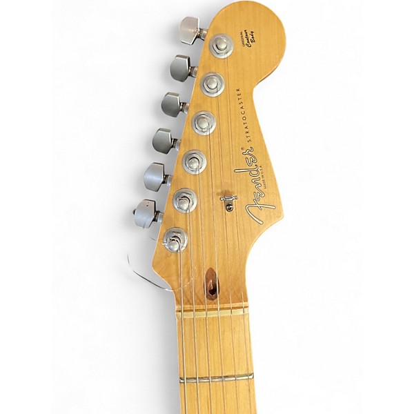 Used 2006 Fender AMERICAN STRATOCASTER 2 Color Sunburst Solid Body Electric Guitar