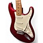 Used Fender Standard Stratocaster Candy Apple Red Solid Body Electric Guitar