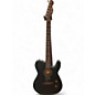 Used Fender Acoustasonic Player Telecaster Black and White Acoustic Electric Guitar thumbnail