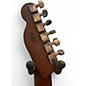Used Fender Acoustasonic Player Telecaster Black and White Acoustic Electric Guitar