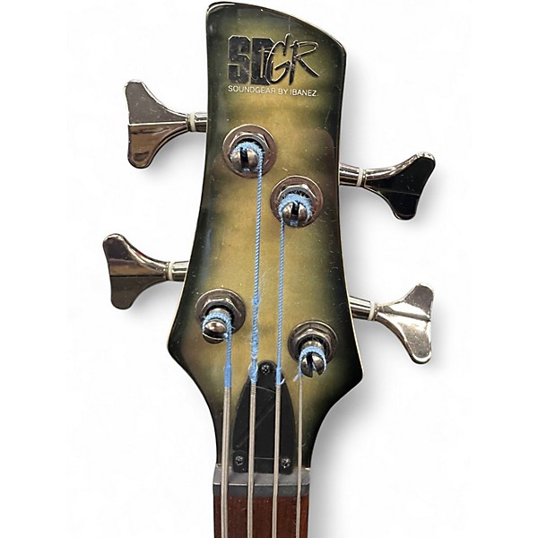 Used Ibanez SR4000E Vintage Sunburst Electric Bass Guitar