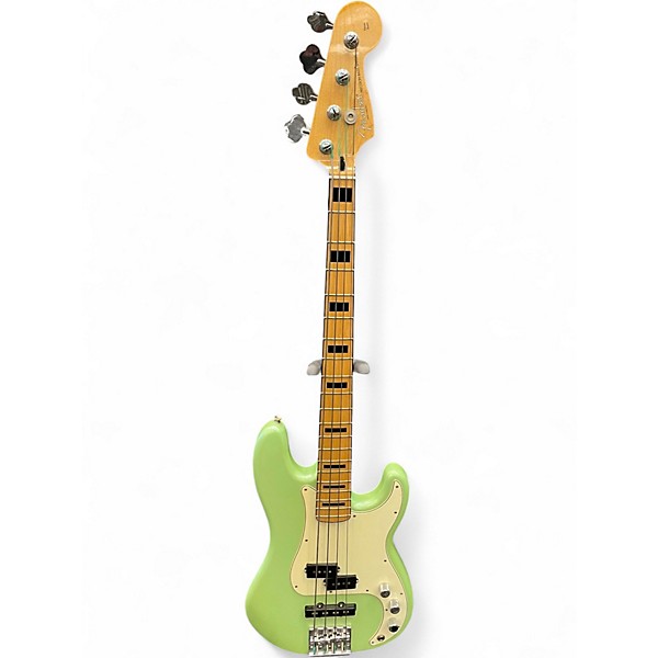 Used Fender FSR Deluxe Special Precision Bass Seafoam Pearl Electric Bass Guitar