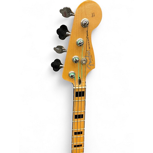 Used Fender FSR Deluxe Special Precision Bass Seafoam Pearl Electric Bass Guitar