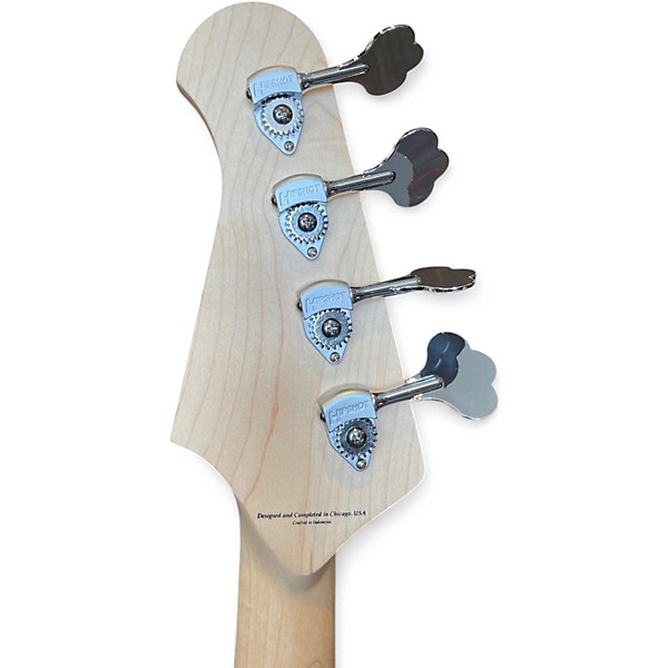Used 2021 Lakland 44-02 Skyline Series Antique Natural Electric Bass Guitar
