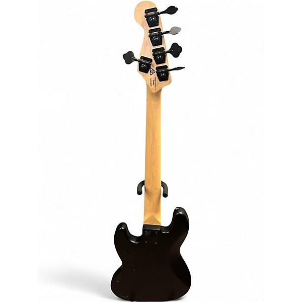 Used Squier Contemporary Active Jazz Bass Black Electric Bass Guitar